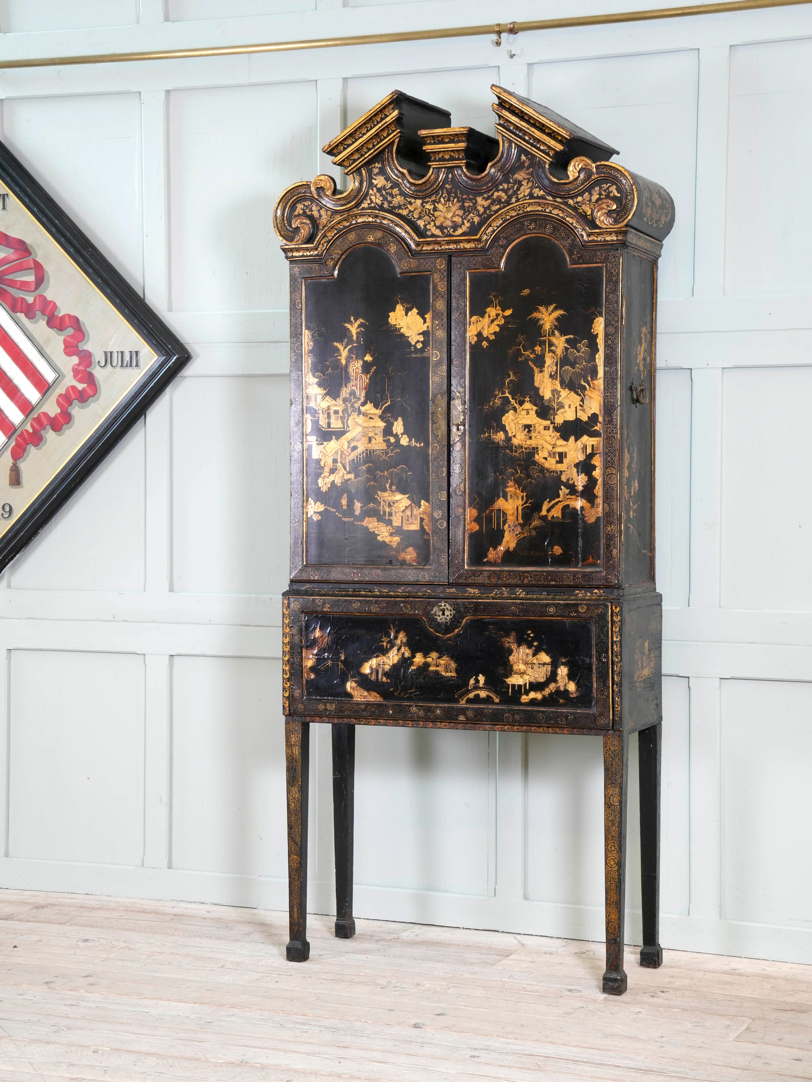 An 18th Century Chinese Export Bureau Cabinet