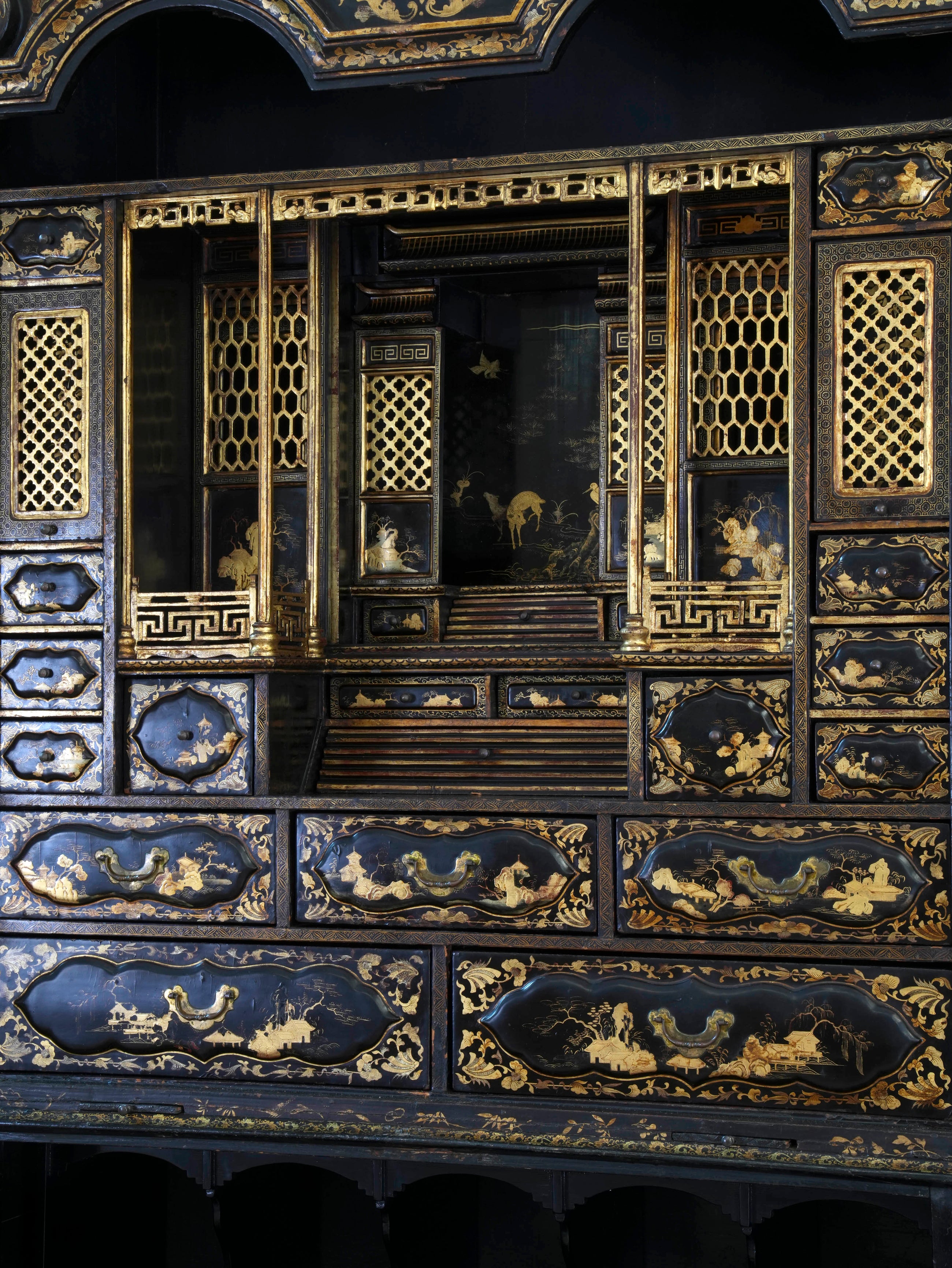 An 18th Century Chinese Export Bureau Cabinet