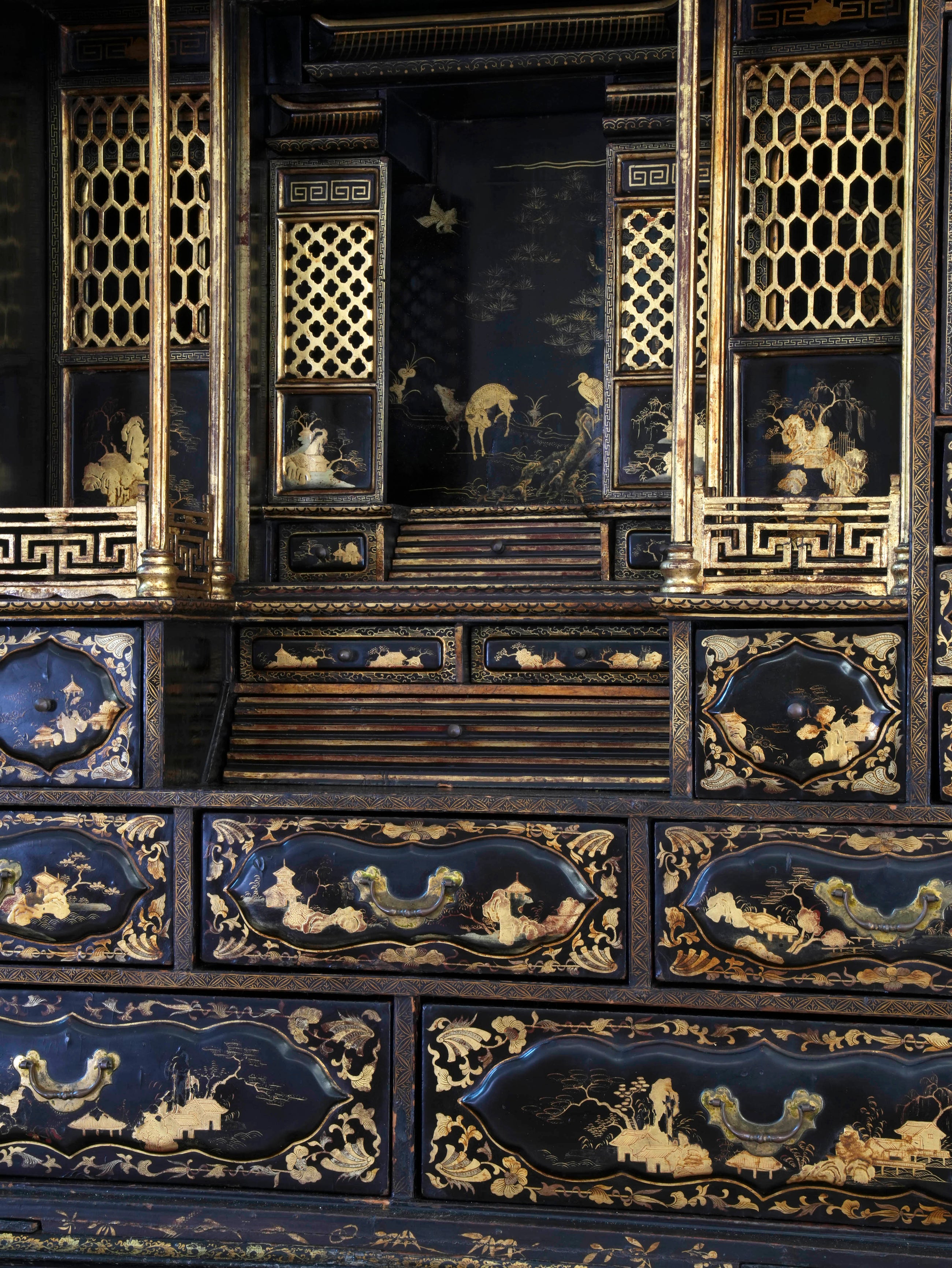 An 18th Century Chinese Export Bureau Cabinet