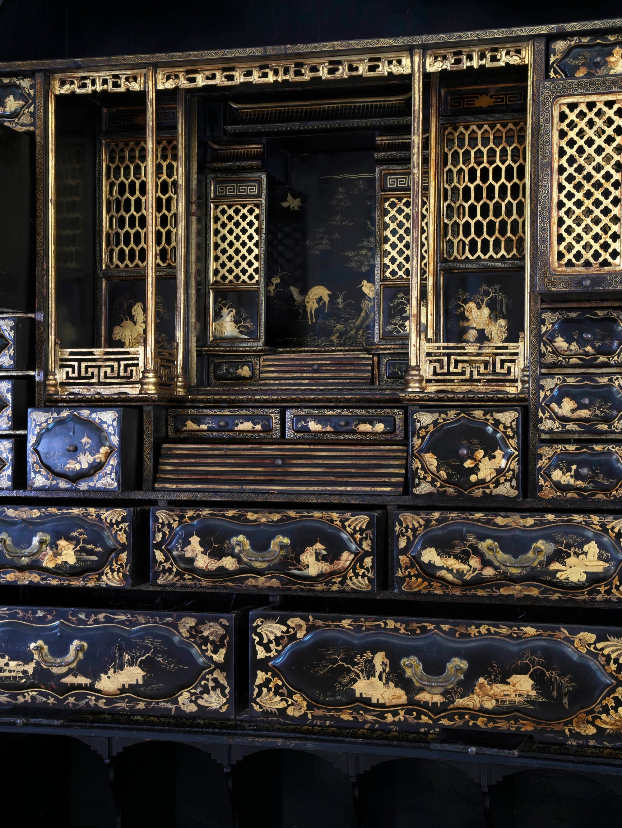 An 18th Century Chinese Export Bureau Cabinet