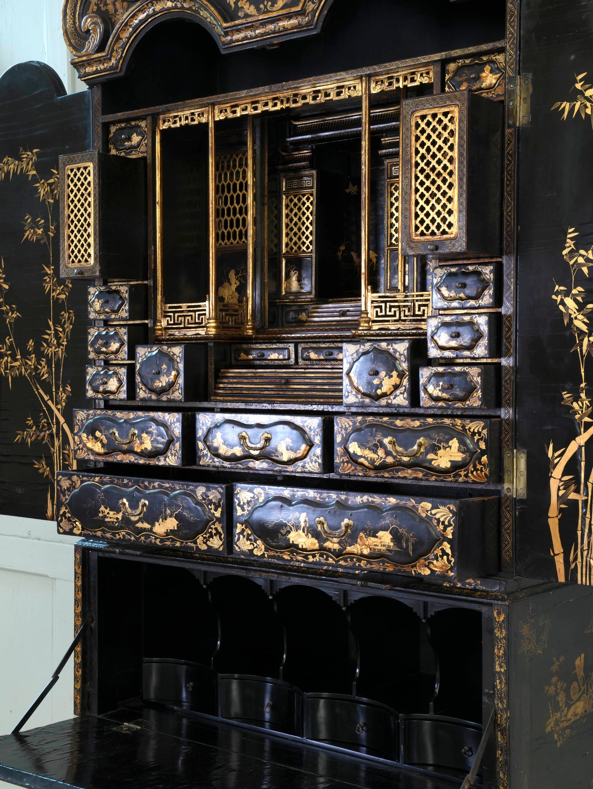 An 18th Century Chinese Export Bureau Cabinet