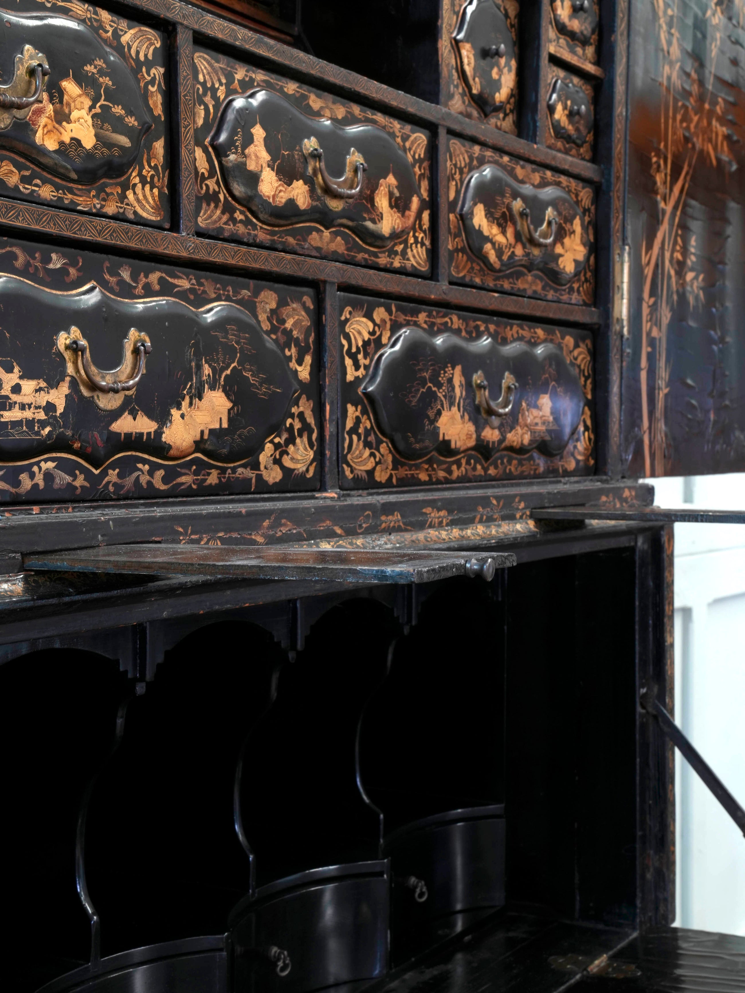 An 18th Century Chinese Export Bureau Cabinet