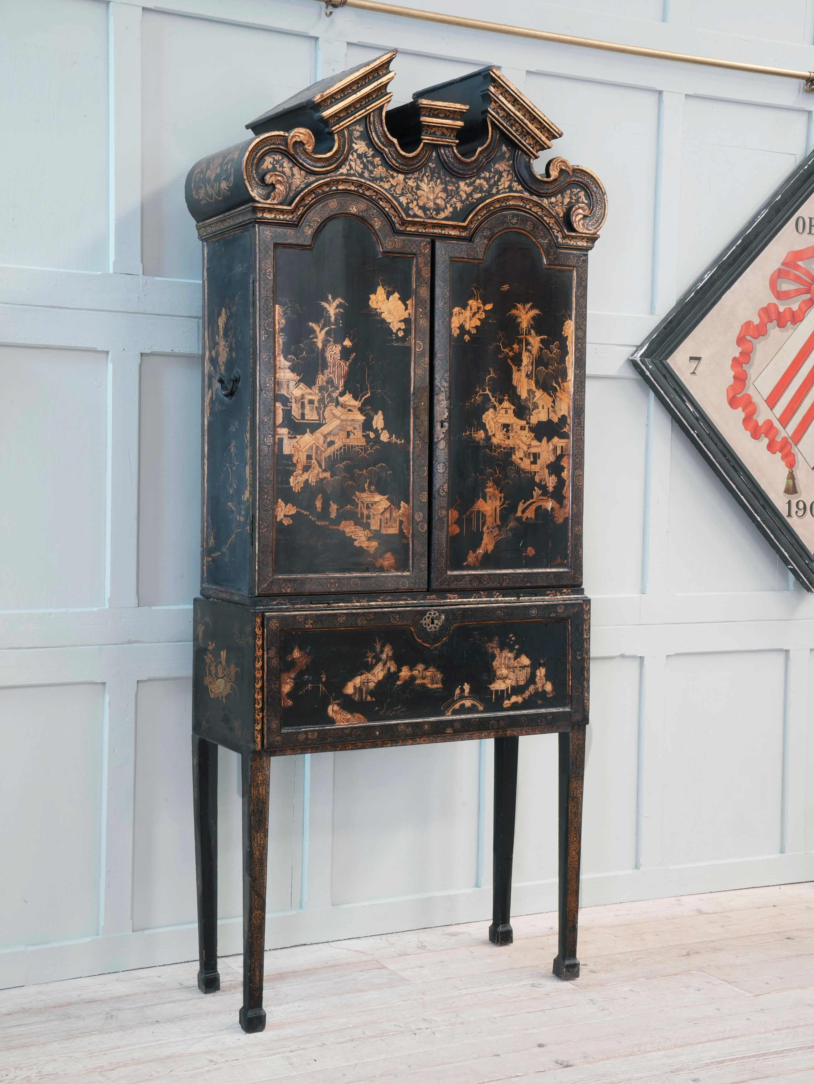 An 18th Century Chinese Export Bureau Cabinet