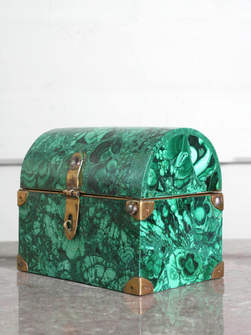 A Malachite Trinket Box