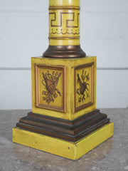 A Toleware Table Lamp