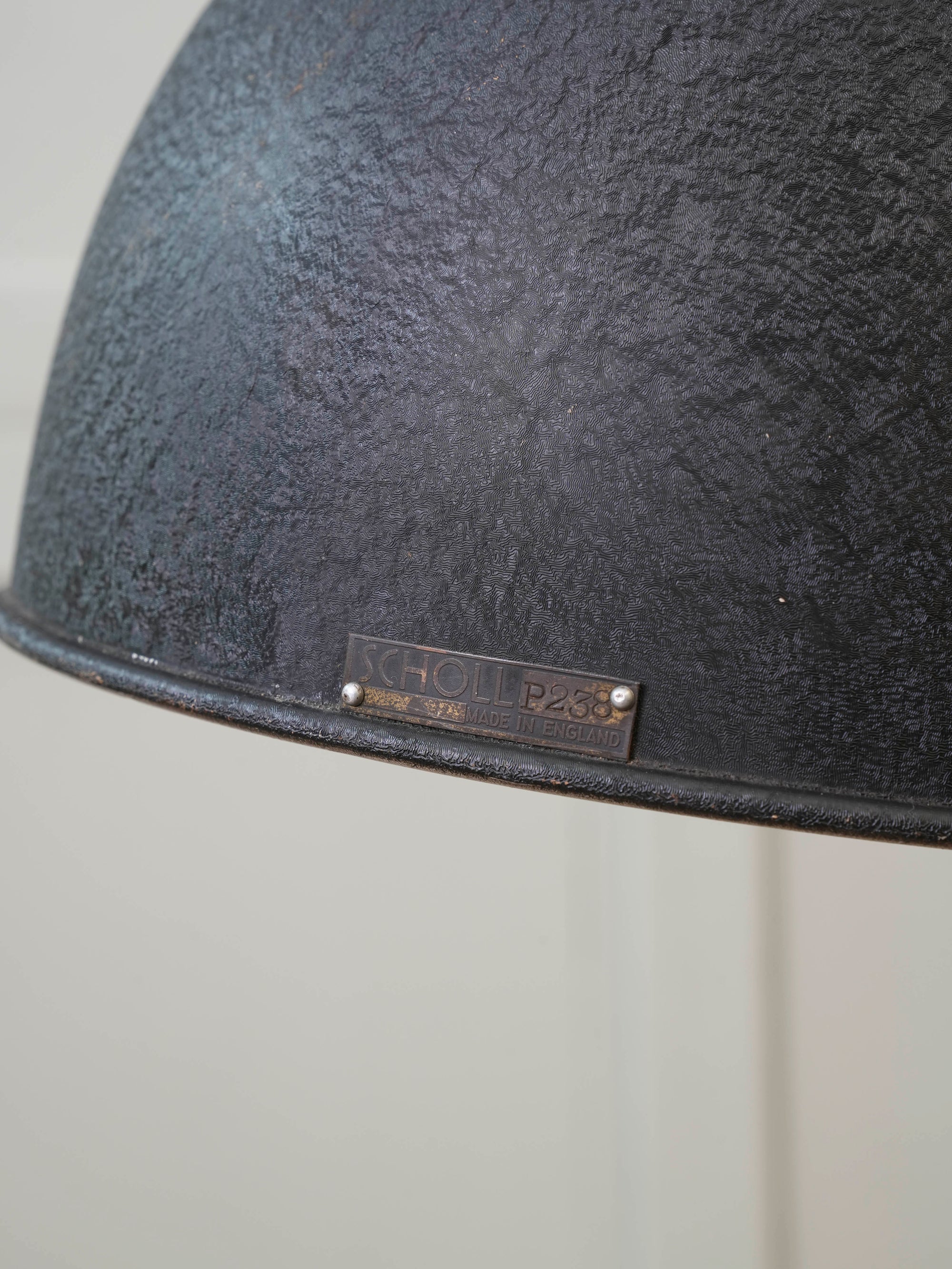 An Adjustable Nickel Plated Floor Lamp