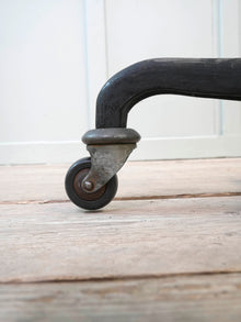 An Adjustable Nickel Plated Floor Lamp