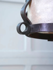 A Leather & Velum Lantern