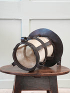 A Leather & Velum Lantern