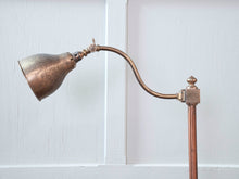 A Bronze & Brass Library Lamp
