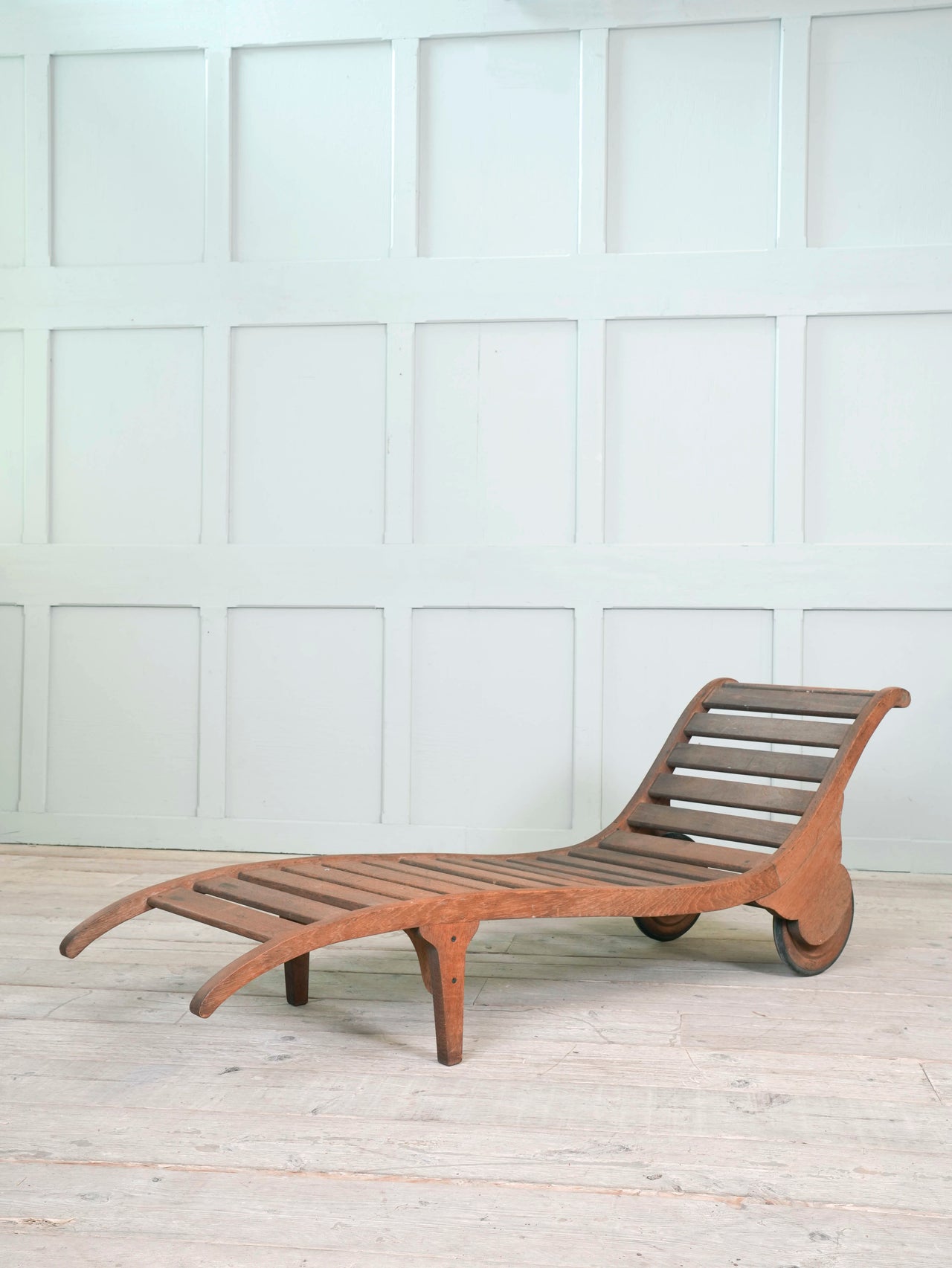 A Heal & Son Deck Lounger