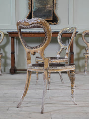 A Set of Four Regency Salon Chairs by Munro