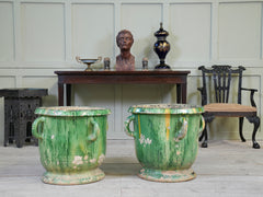 Large 19th Century Castelnaudary Pots