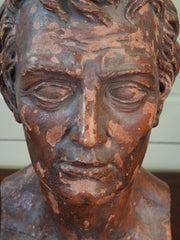 A Male Terracotta Bust