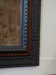 A 19th Century Ripple Moulded Mirror