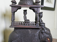 A 19th Century Carved Burmese Elephant