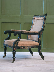 A 19th Century Chinoiserie Open Armchair