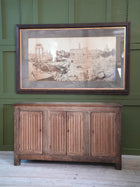 A 19th Century Limed Oak Cupboard or Server