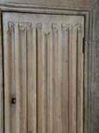 A 19th Century Limed Oak Cupboard or Server