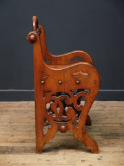 Victorian Oak Hall Chair