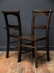 Black Painted Chapel Chairs