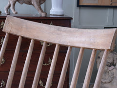 A 19th Century Irish Comb Back Arm Chair
