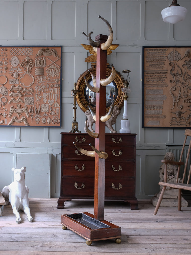 Scottish Horn Coat & Hat Stand Drew Pritchard Ltd