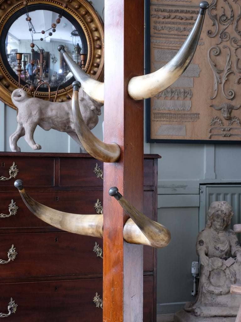 Scottish Horn Coat & Hat Stand Drew Pritchard Ltd