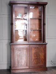 A Glazed Regency Bookcase