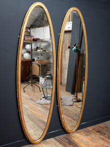 Large Oval Mirrors