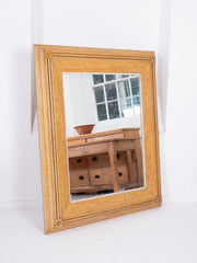 Faux Maple Mirror Two