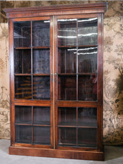 George IV Glazed Bookcase
