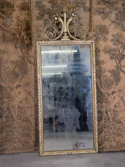 A Large Neo Classical Carved & Gilt Mirror