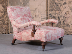 Shoolbred Armchair in Toile