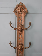 A Cast Iron Hall Stand