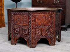 Octagonal Tray Top Table