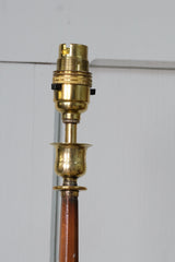 Tall 18th Century Candlestick Lamps