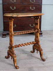 A 19th Century Fruit Wood Side Table