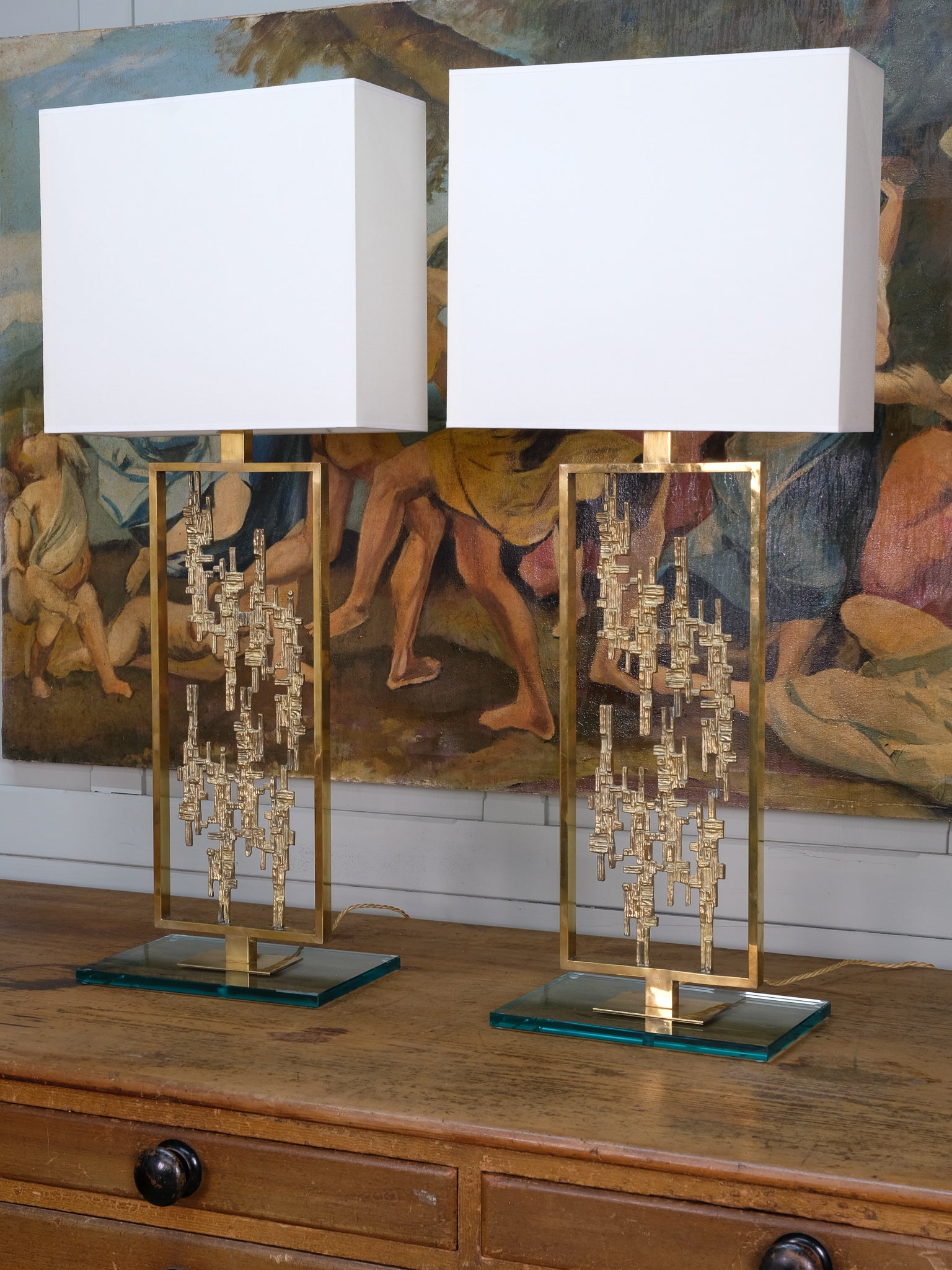 Angelo Brotto For Esperia Table Lamps