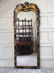 Queen Anne Chinoiserie Pier Mirror