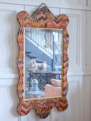 Flame Stitched Mirror
