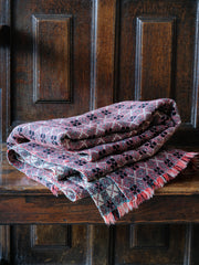 Early Pink and Grey Tapestry blanket