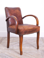 Leather Bridge Chair