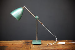 Green Laboratory Lamp