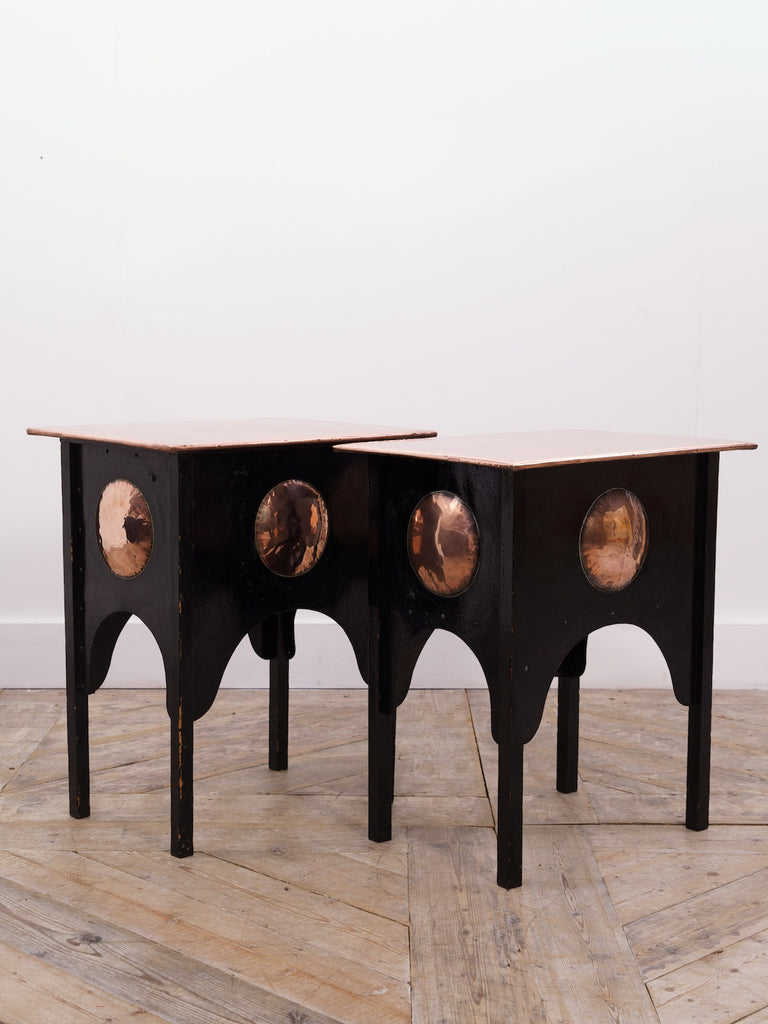 Copper Side Tables Drew Pritchard Ltd