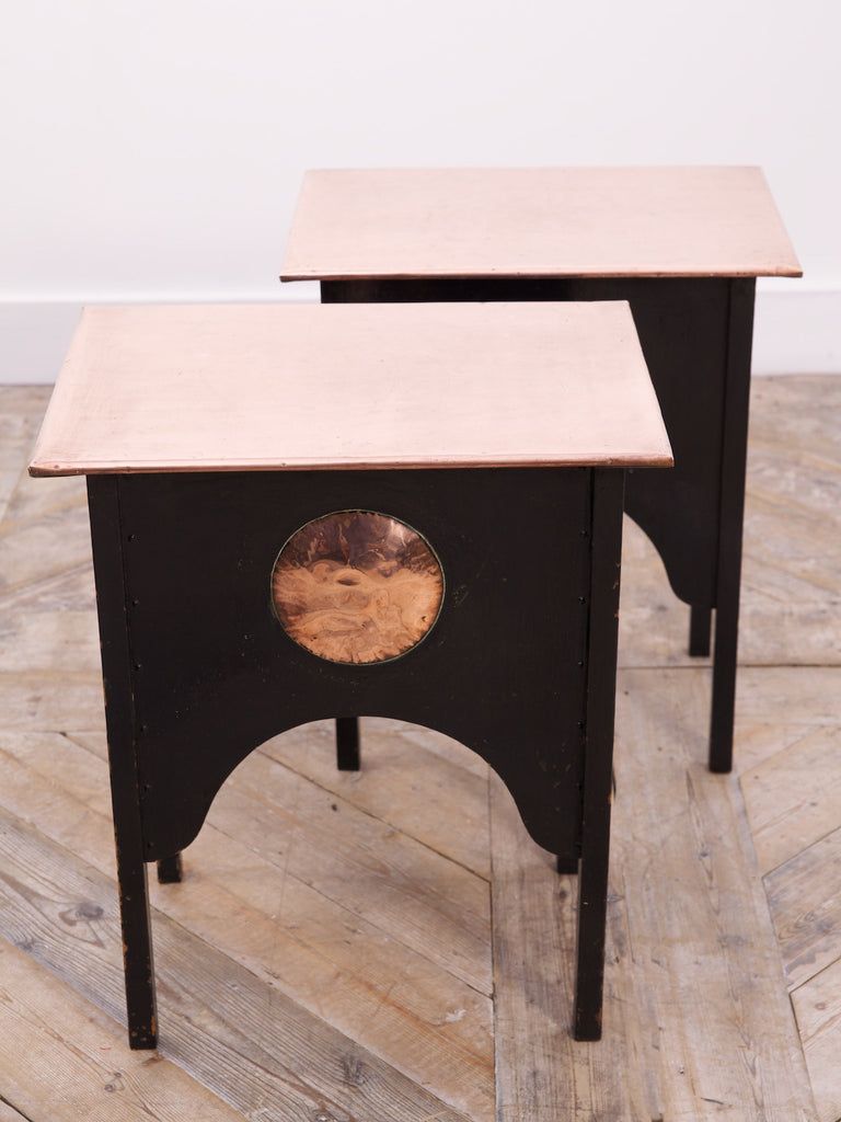 Copper Side Tables Drew Pritchard Ltd