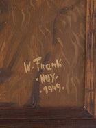 Oil on Board of a Young Man