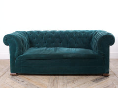 Velvet Chesterfield Sofa