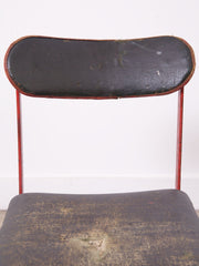 Red Industrial Chair