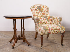 Early Victorian Upholstered Armchair